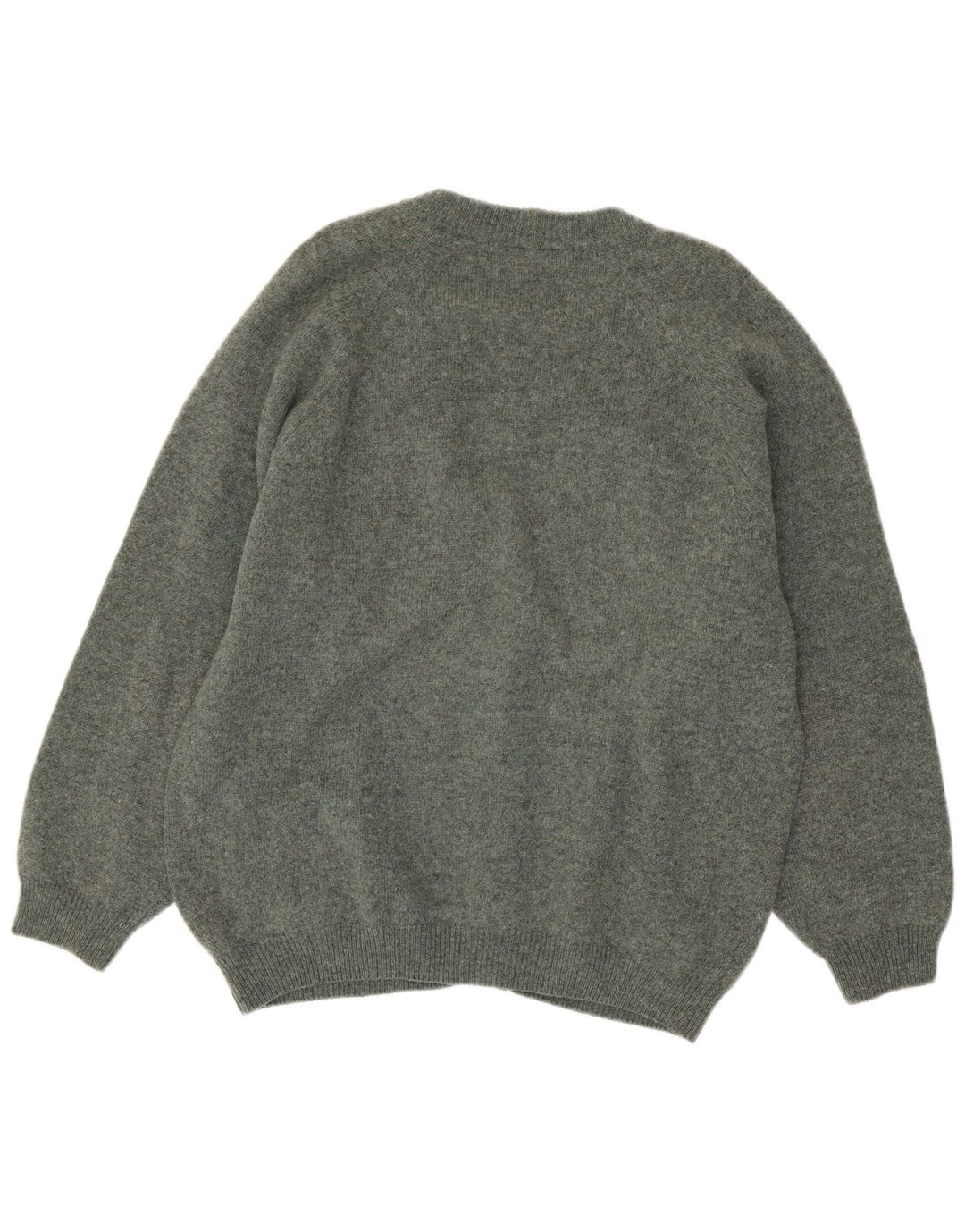 Мужской свитер-кардиган VINTAGE IT 50 Medium Green Wool