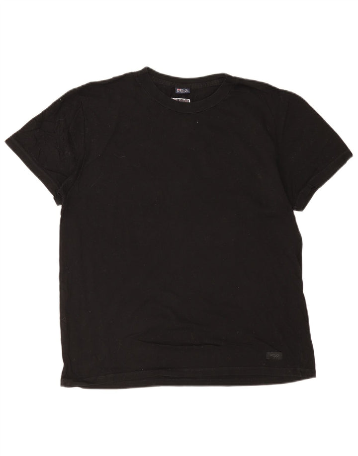 Мужская футболка Fila Top Medium Black Cotton