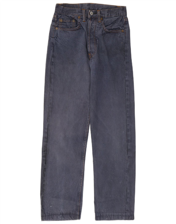 Мужские прямые джинсы Levi's 501 W28 L29 темно-синие