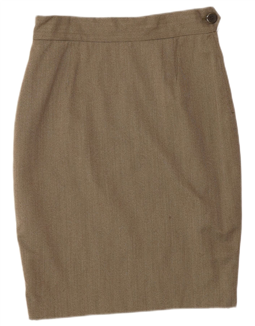 MOSCHINO Женский комплект из 2 предметов юбки с 3 пуговицами UK 12 Medium W28 Коричневый Классический