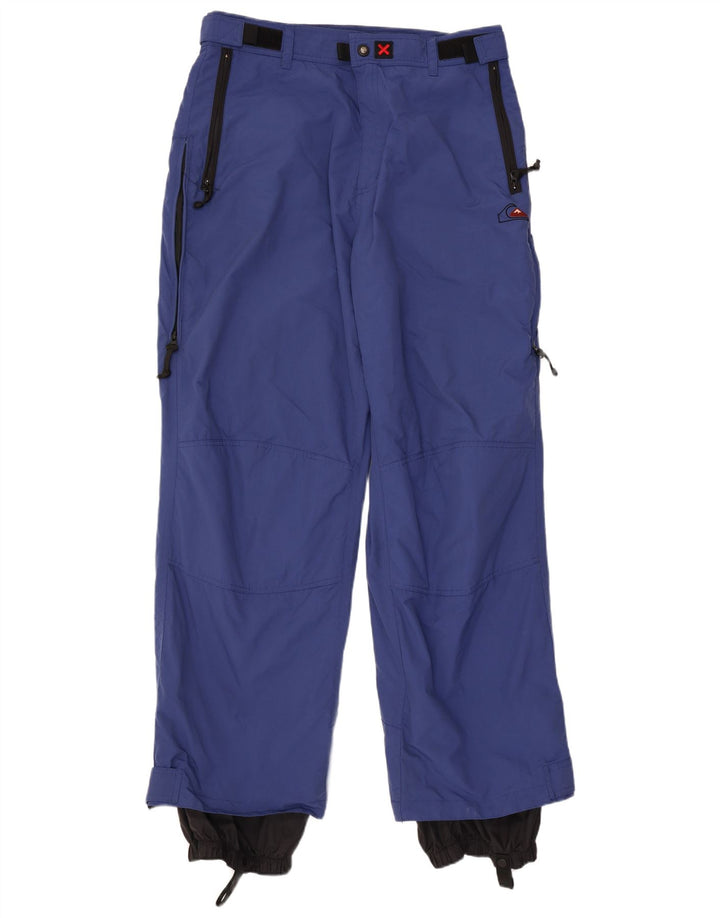 Мужские лыжные брюки Quiksilver, большие синие нейлоновые