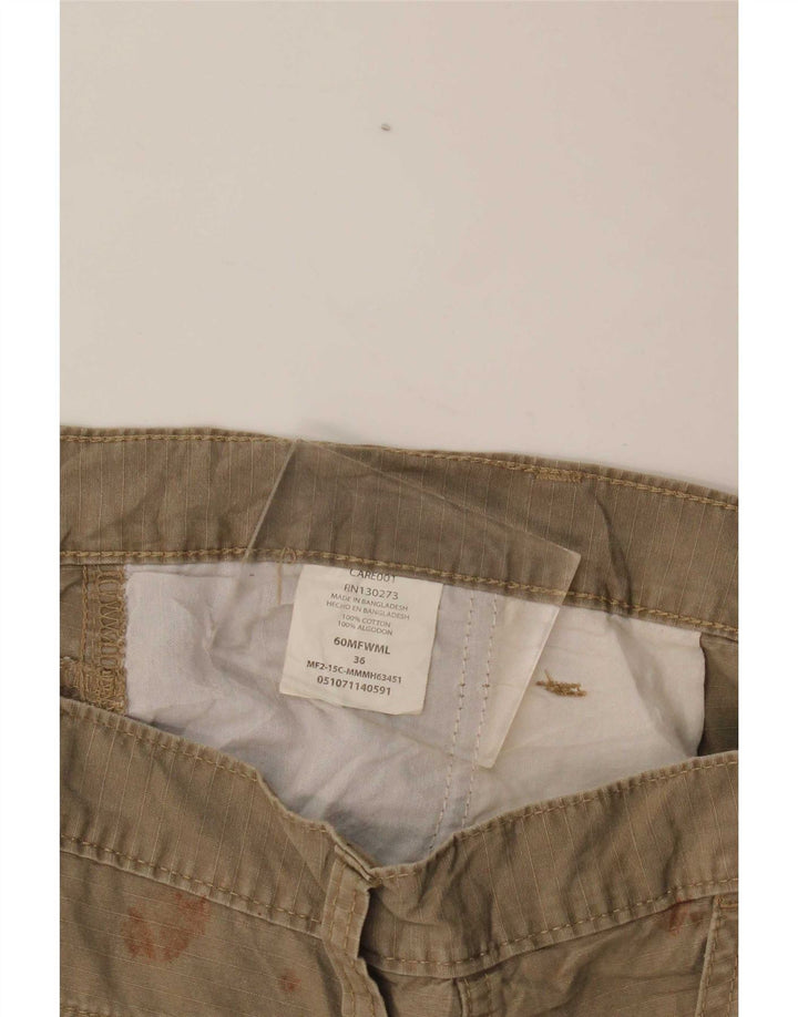 Мужские шорты-карго Wrangler W36, большие, цвета хаки, хлопок
