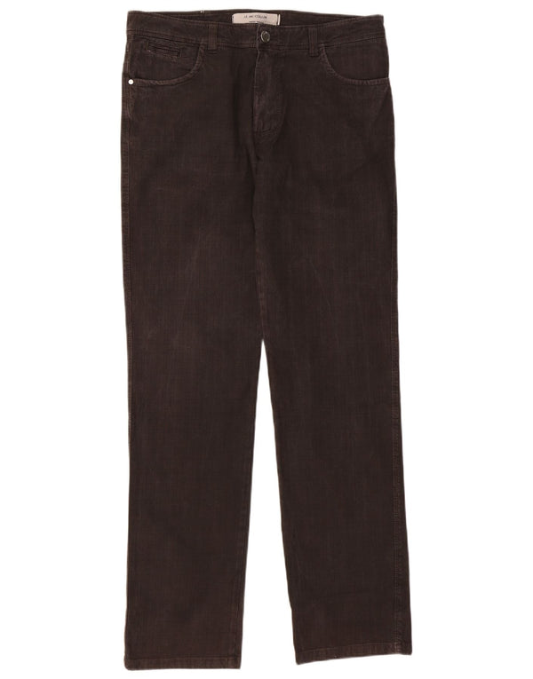 Мужские повседневные брюки J.E. Mc Collum IT 50 Large W36 L32 Коричневые в клетку