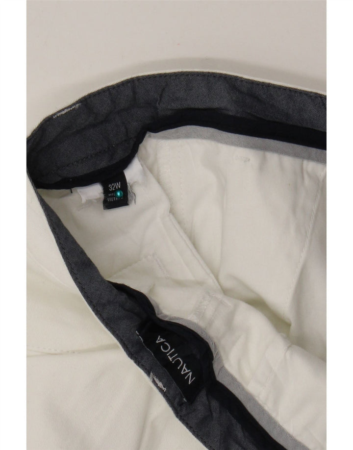 Мужские шорты чинос Nautica W32 средние белые