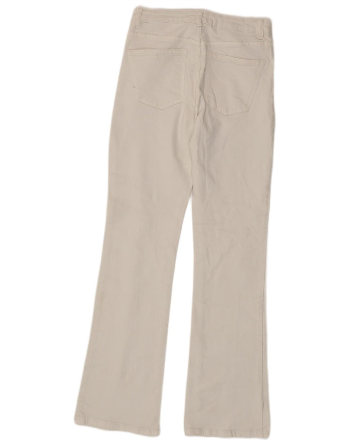 Женские расклешенные джинсы Zara EU 36 XS W26 L32 белые