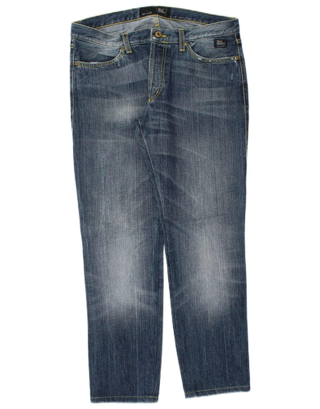 ROY ROGERS Mens Slim Jeans W32 L29 Blue Cotton
