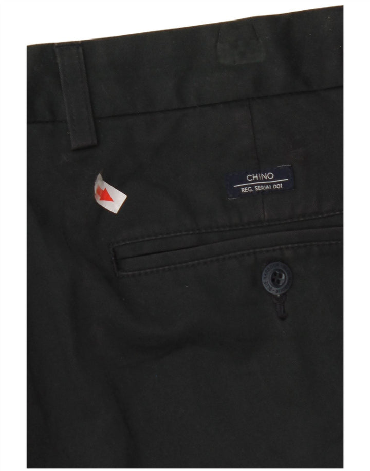 Мужские прямые брюки чинос Marks & Spencer Blue Harbour W38 L29 темно-синие