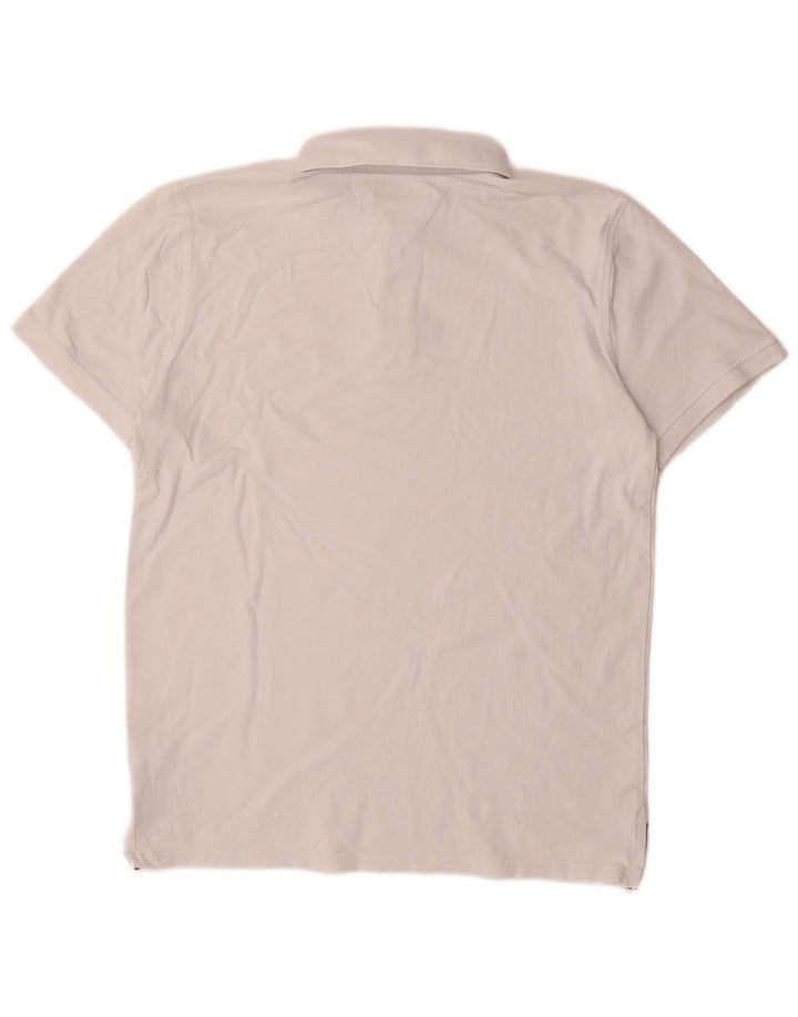 TOMMY HILFIGER Рубашка-поло для мальчиков 15-16 лет, белый хлопок