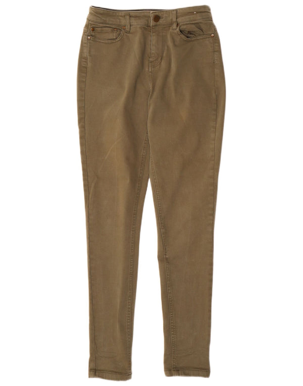 Женские джинсы скинни JOULES UK 10 Small W28 L30 Хаки Tencel