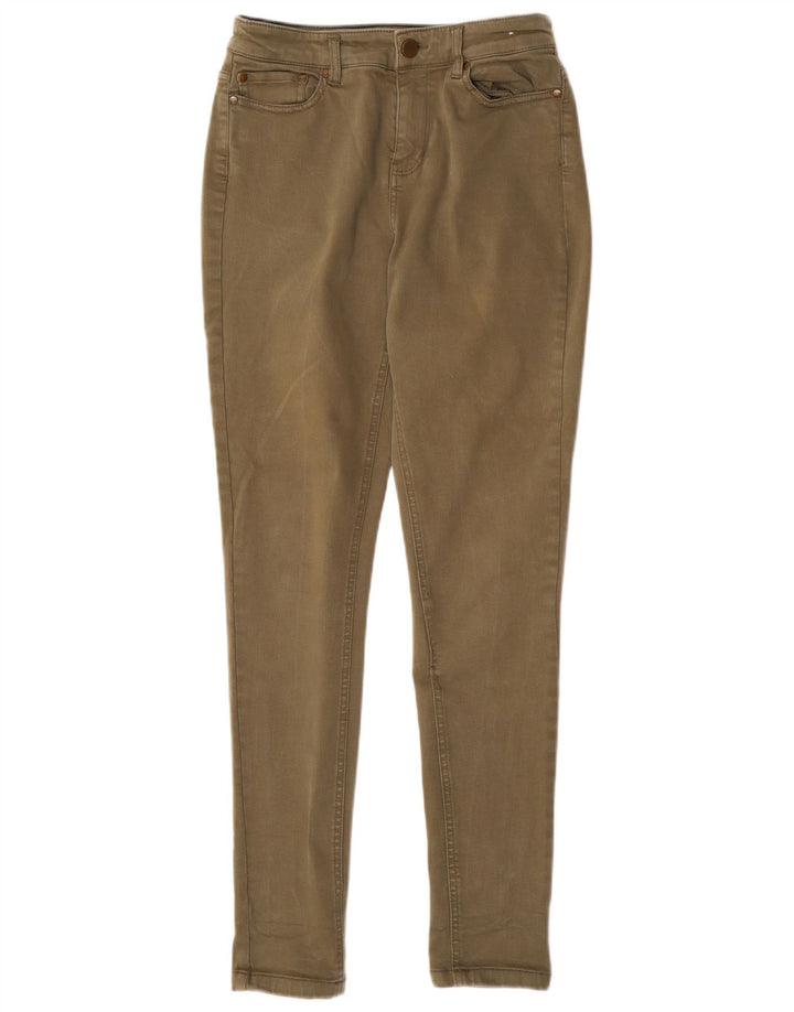 Женские джинсы скинни JOULES UK 10 Small W28 L30 Хаки Tencel