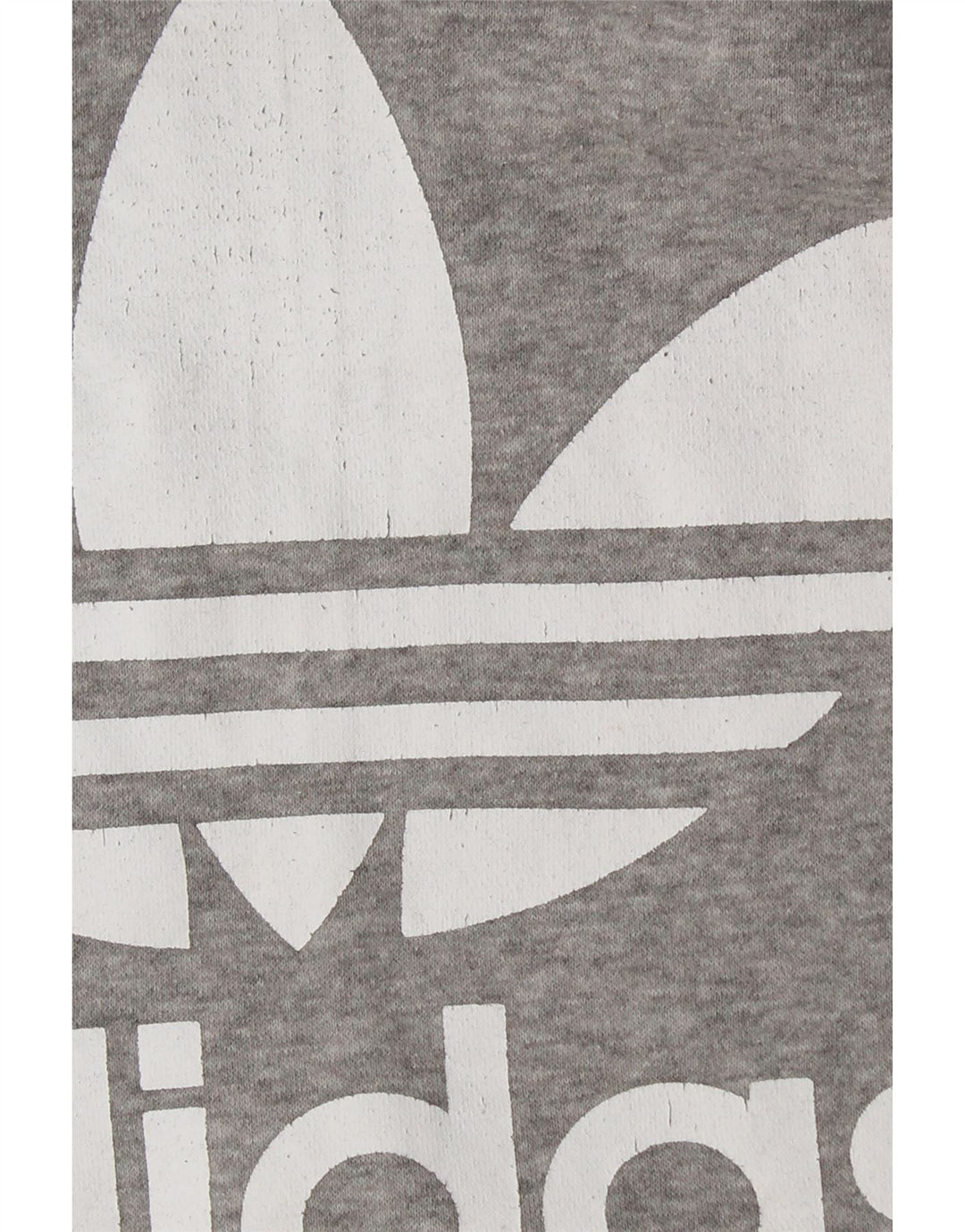 Женский джемпер с капюшоном ADIDAS UK 10, маленький, серый, хлопок