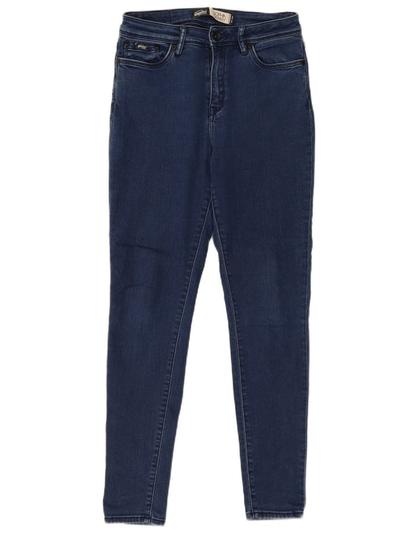 Женские джинсы скинни Superdry Sophia W29 L30, синий хлопок