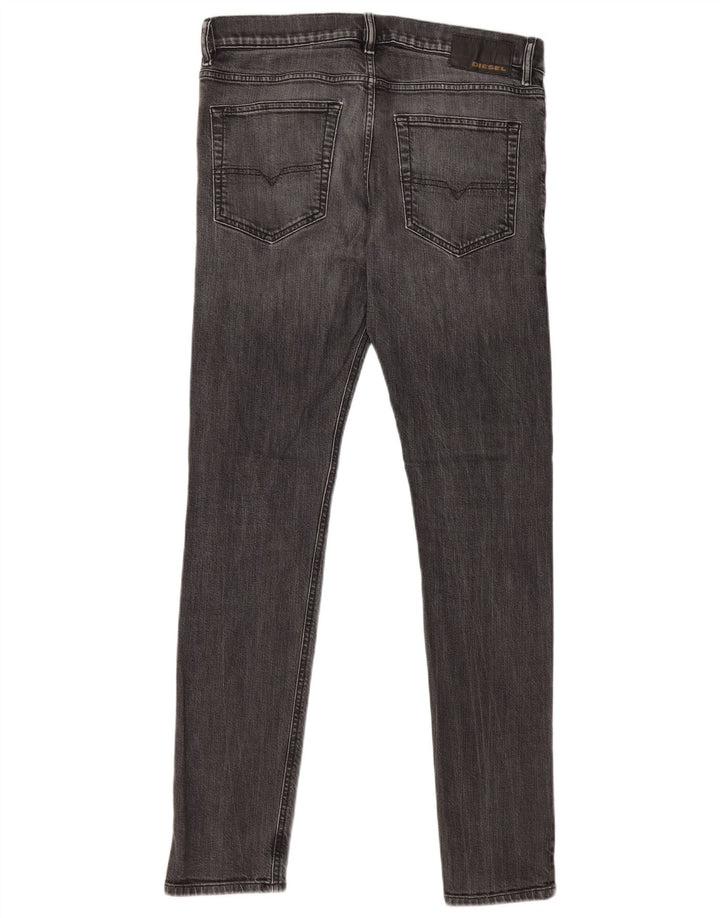 Мужские джинсы DIESEL D-Lustre Slim W32 L32, серый хлопок
