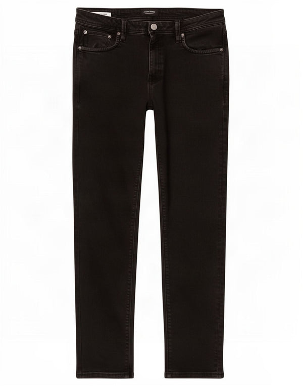 Мужские узкие джинсы Jack & Jones GLENN W33 L32, черный хлопок