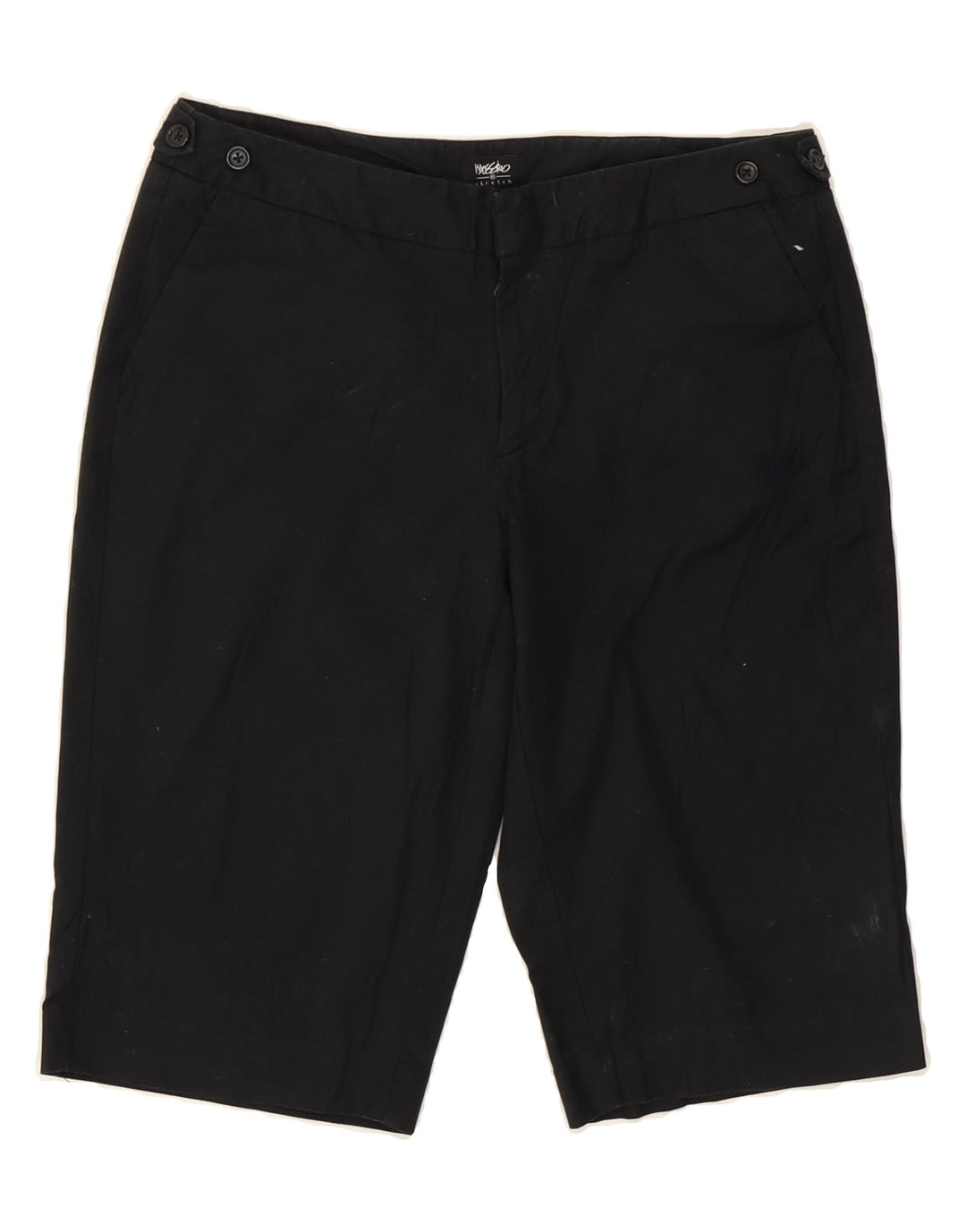 MOSSIMO Womens Chino Shorts US 6 Medium W28  Black Cotton Vintage Mossimo and Second-Hand Mossimo from Messina Hembry 