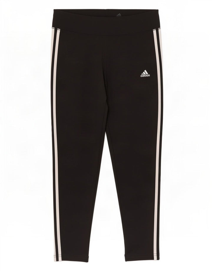 Женские леггинсы Adidas UK 16/18, большие черные полиэстер