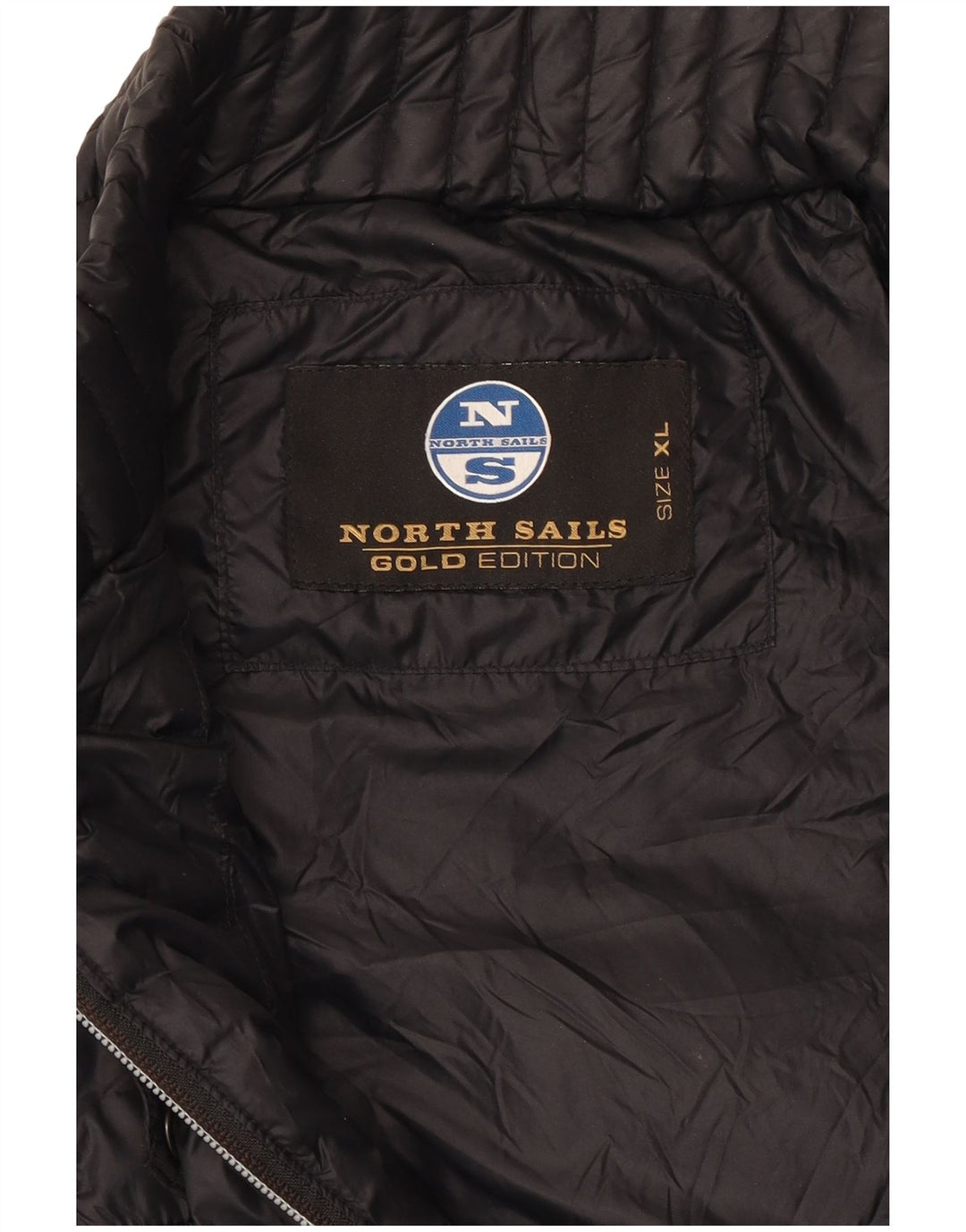 Мужская стеганая куртка North Sails UK 42 XL, черная