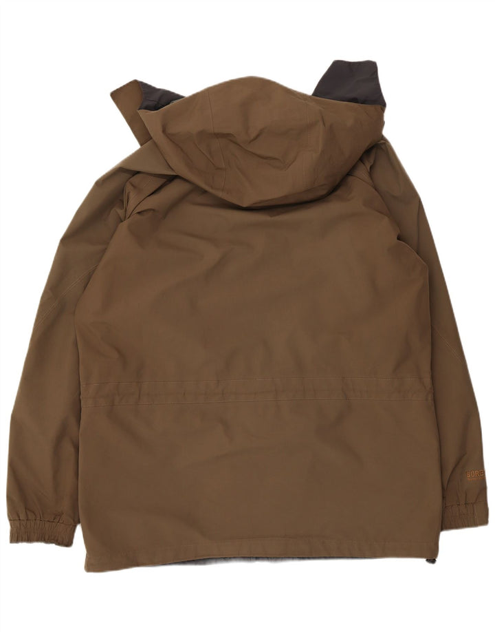 Мужская ветровка Berghaus с капюшоном UK 40, большая, коричневая, нейлон