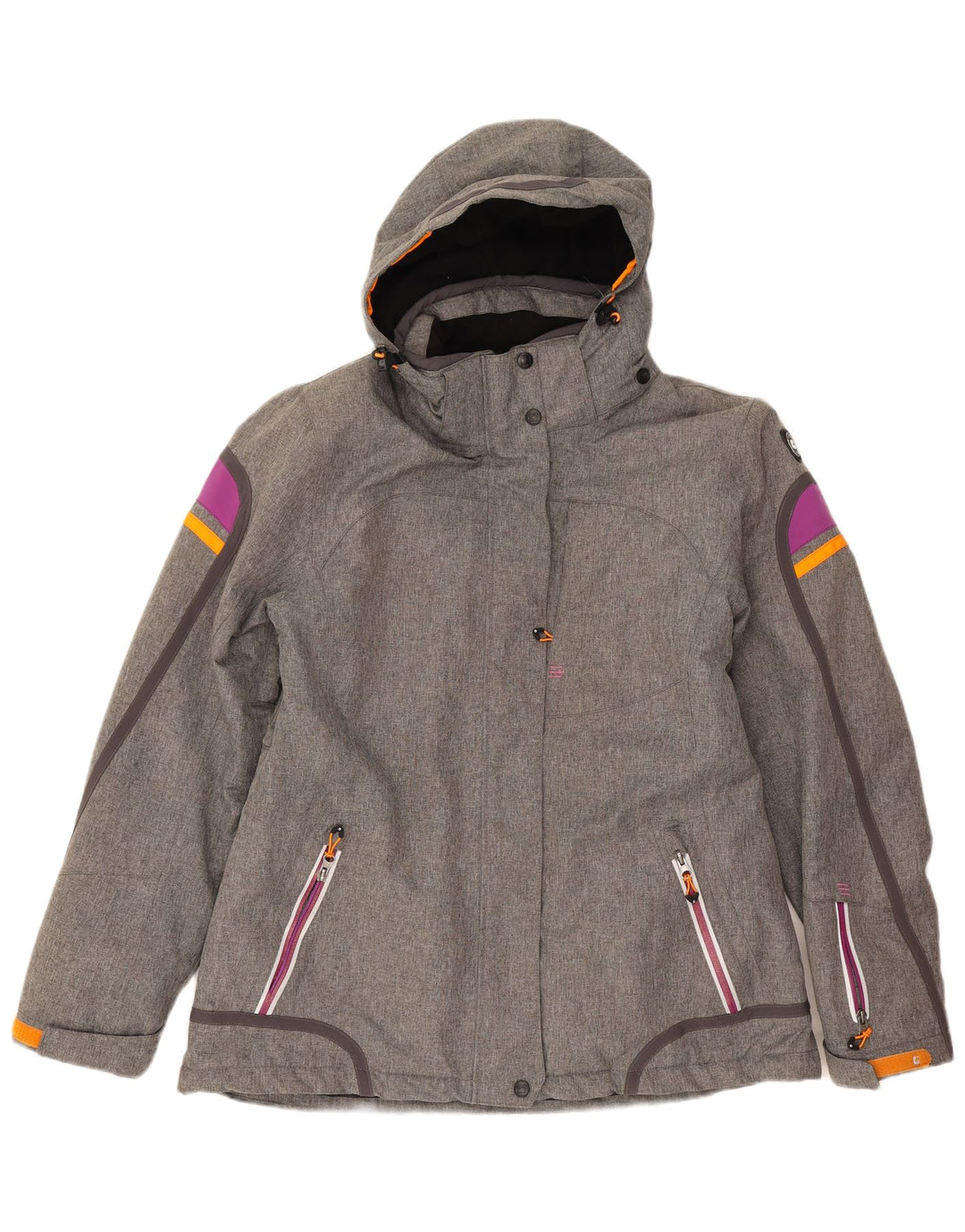 Killtec Женская ветровка с капюшоном IT 44 Medium Grey Colorblock