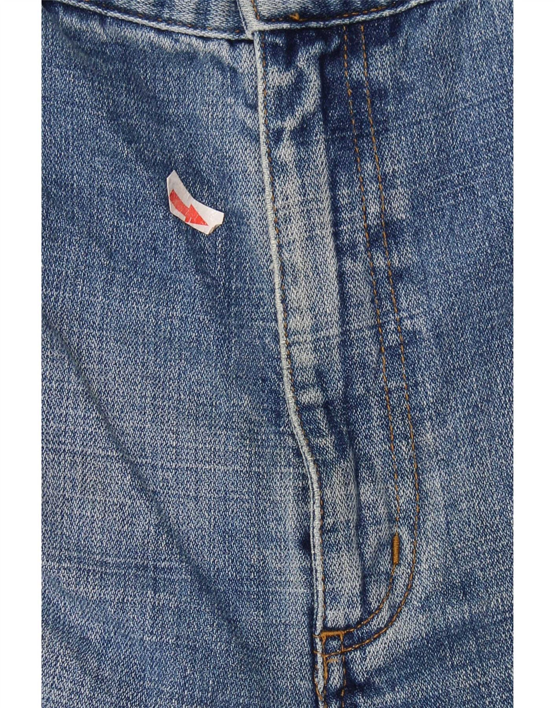 Мужские прямые джинсы Wrangler Texas с потертостями W40 L32, синий хлопок