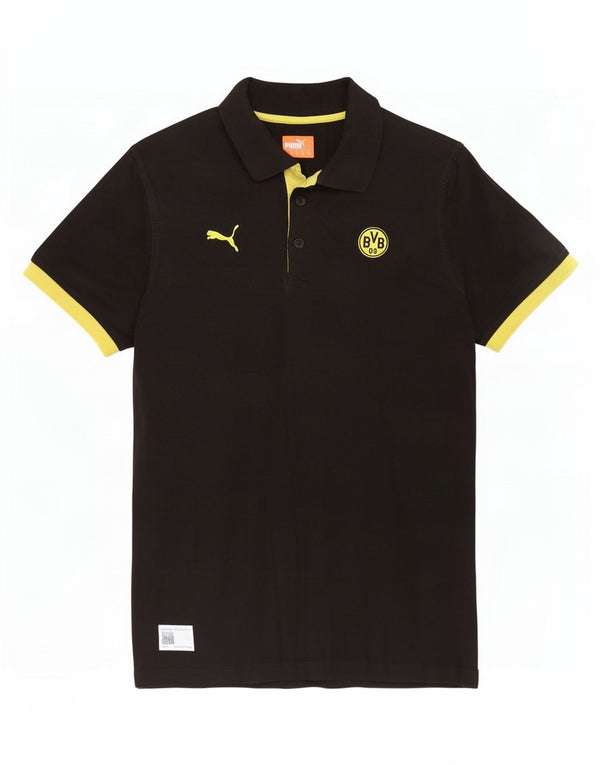 Мужская рубашка поло Puma BVB Dortmund, средний черный