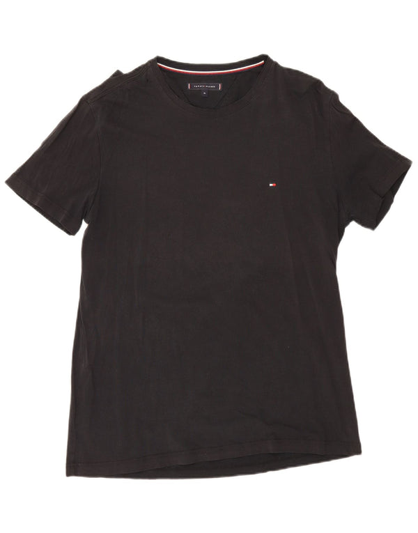 Мужская футболка Tommy Hilfiger XL, черный хлопок