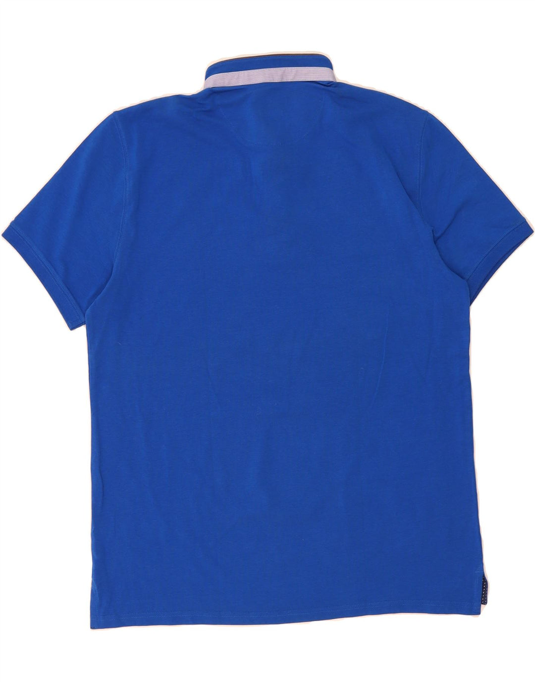 MASSIMO DUTTI Mens Polo Shirt XL Blue Vintage Massimo Dutti and Second-Hand Massimo Dutti from Messina Hembry 