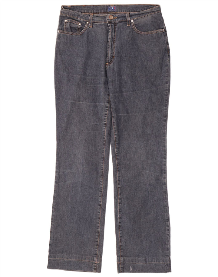 Женские прямые джинсы Trussardi W32 L31 синие, хлопок