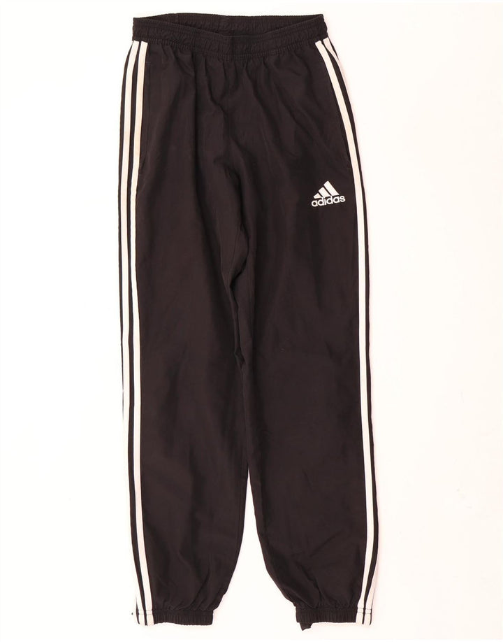 Adidas Мужские спортивные брюки Джоггеры Маленькие черные полиэстер