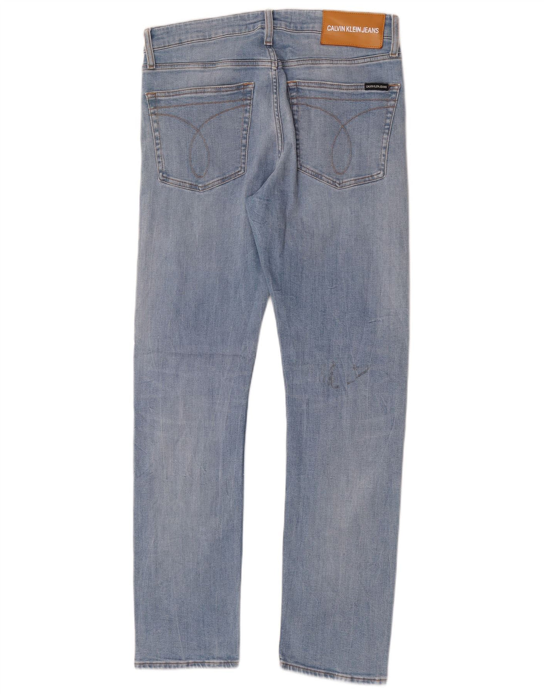 Мужские узкие джинсы Calvin Klein W32 L32, синий хлопок