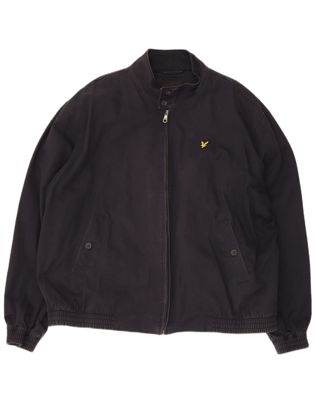 Мужская куртка-бомбер Lyle & Scott UK 44 2XL Темно-синий хлопок
