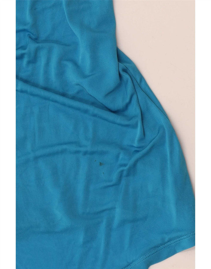 Max & Co. Женский жилет Top UK 10 Small Blue Viscose