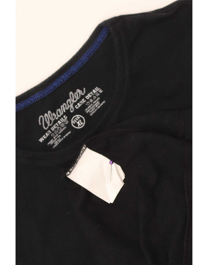 Мужская футболка Wrangler Top XL, темно-синяя, хлопок