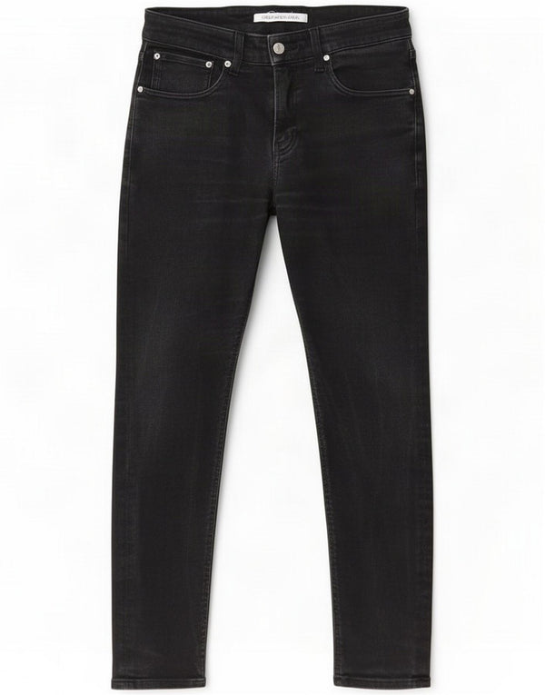 Мужские джинсы скинни Calvin Klein W32 L30, черный хлопок