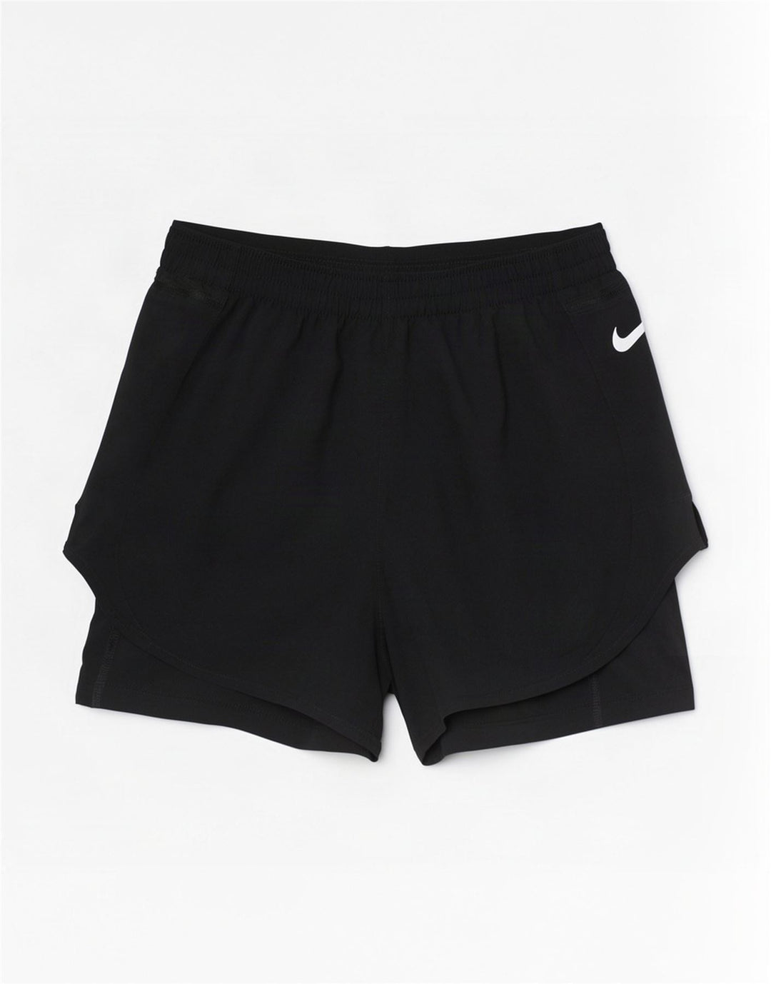 Женские спортивные шорты Nike Dri Fit UK 12, средний черный, полиэстер