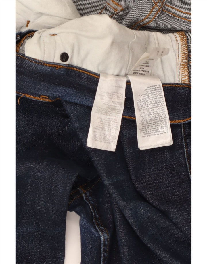 TOMMY HILFIGER Женские прямые джинсы W36 L32 Темно-синий хлопок