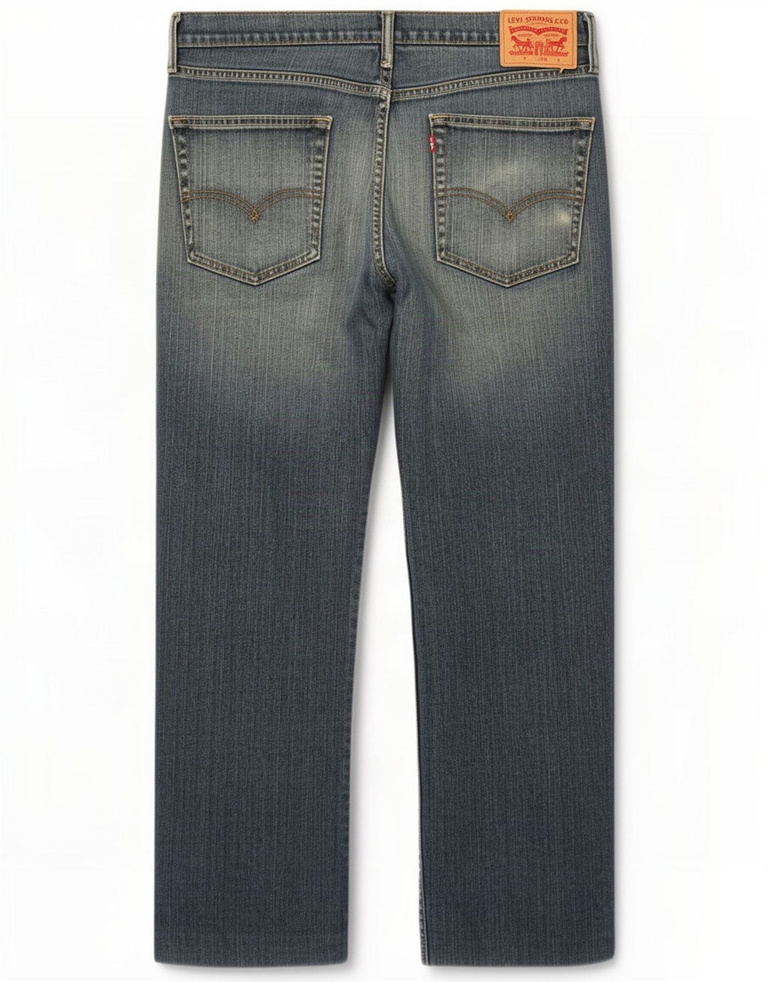 Мужские прямые джинсы Levi's W36 L27 синие