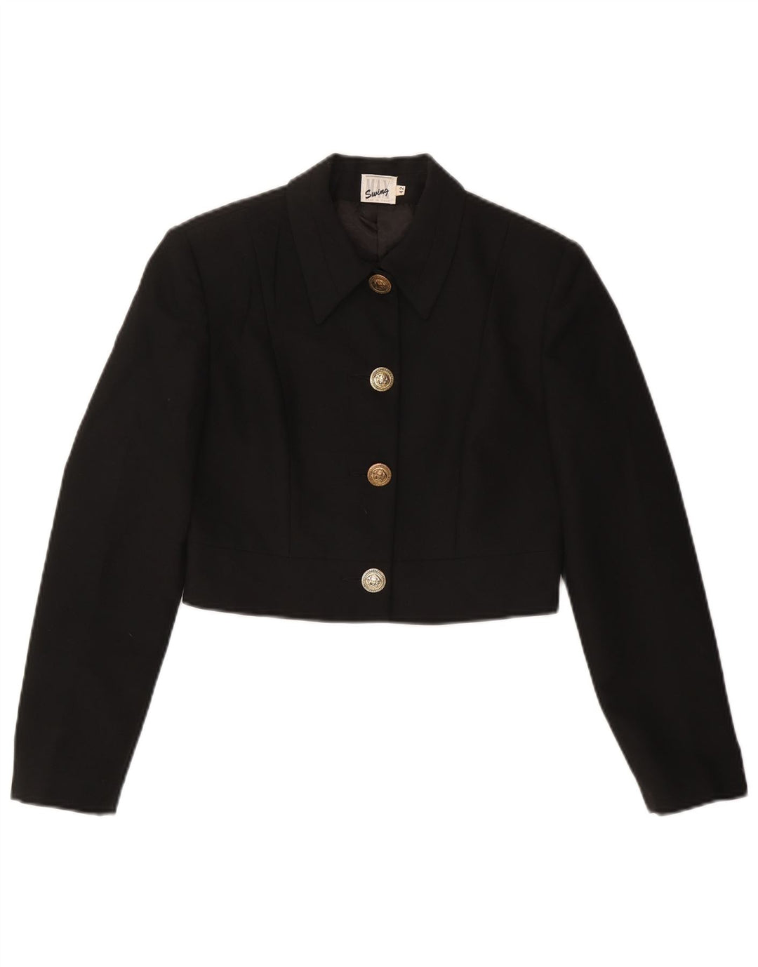 Жакет-болеро женский VINTAGE IT 42 Средний Черный Вискоза