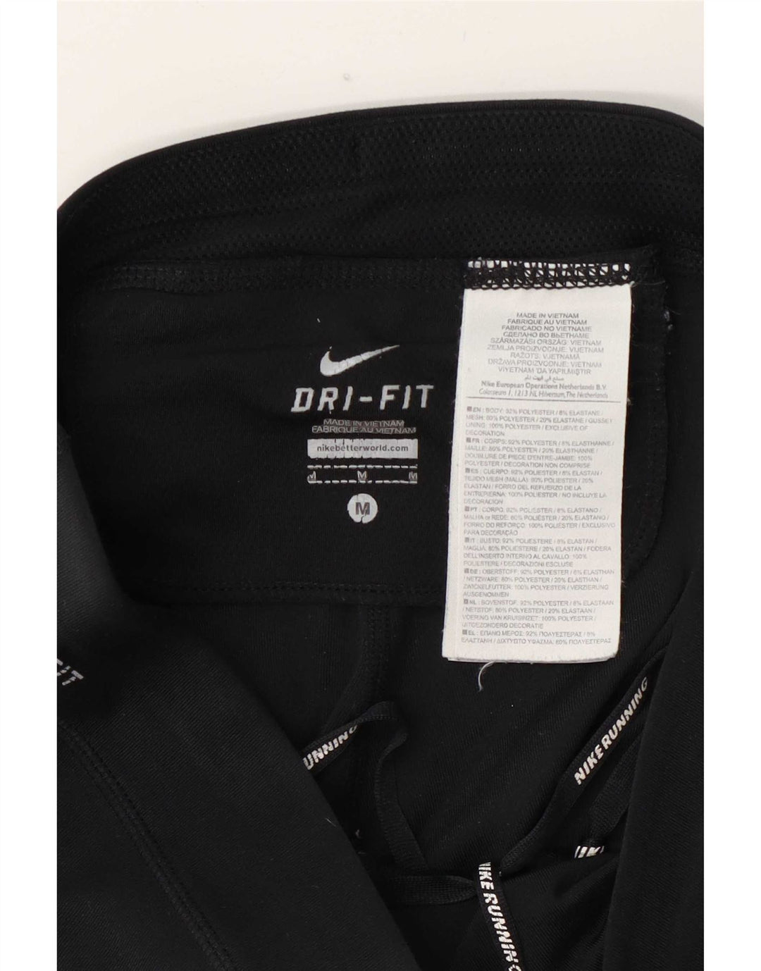 Женские леггинсы Nike Dri Fit UK 14, средний темно-синий, полиэстер