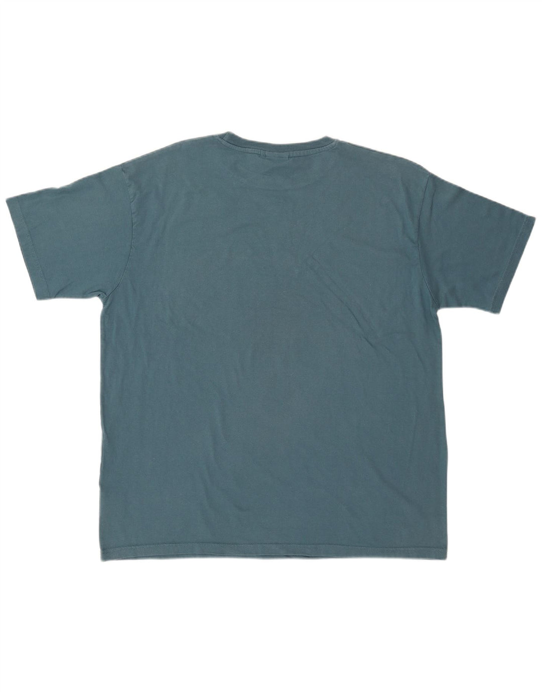 Мужская футболка с рисунком WEIRD FISH, XL, синяя, хлопок