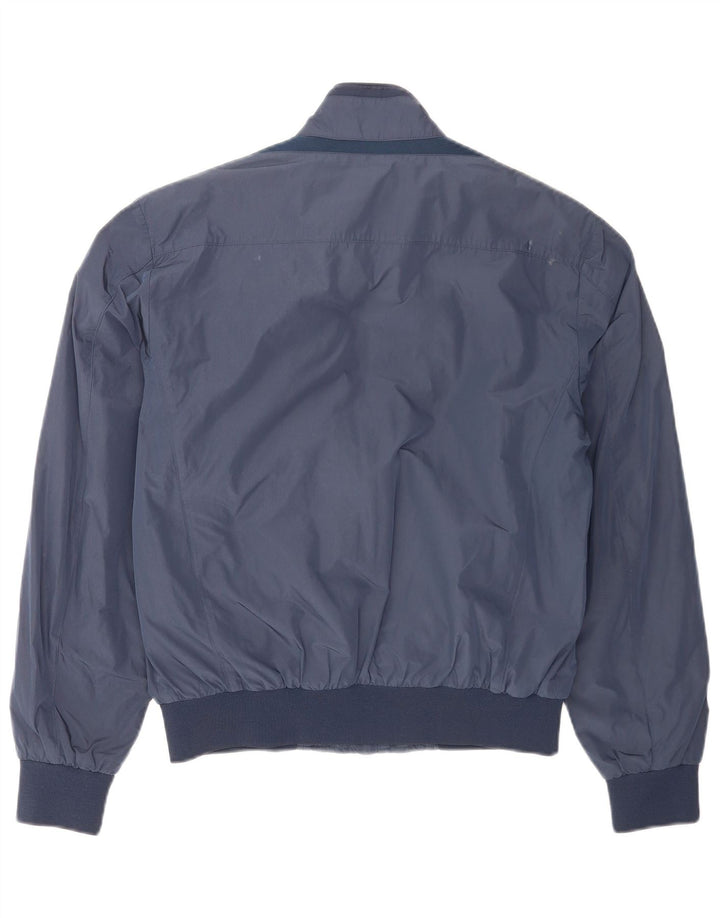 Мужская куртка-бомбер Geox Respira UK 40, большая темно-синяя, полиэстер