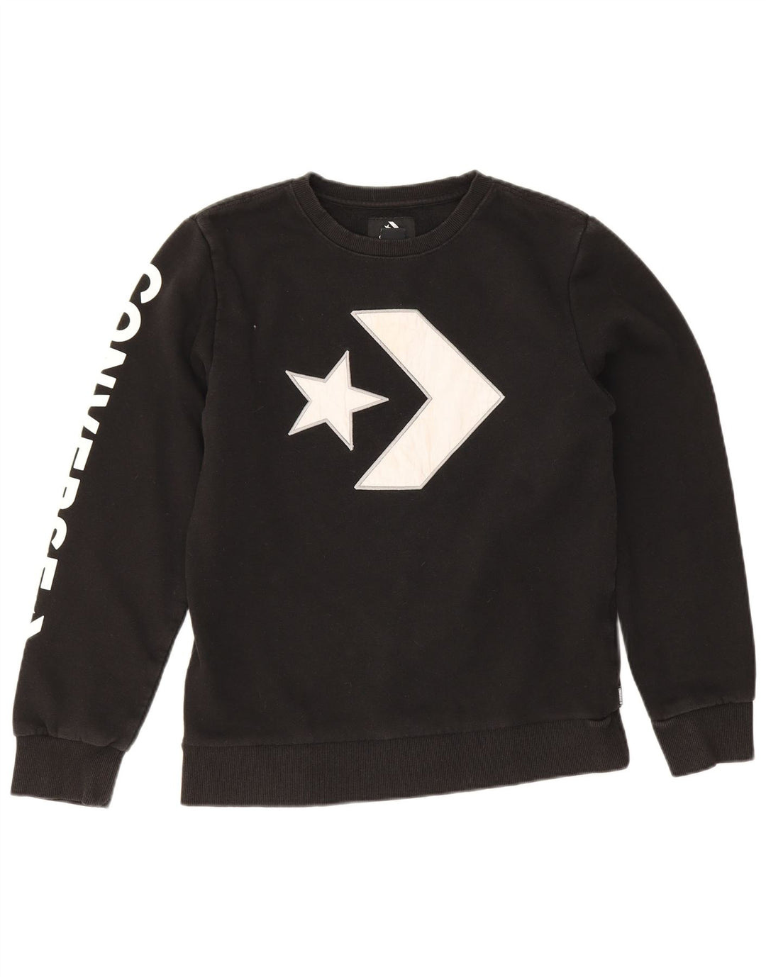 Джемпер с рисунком Converse Boys 13-14 лет, XL, черный