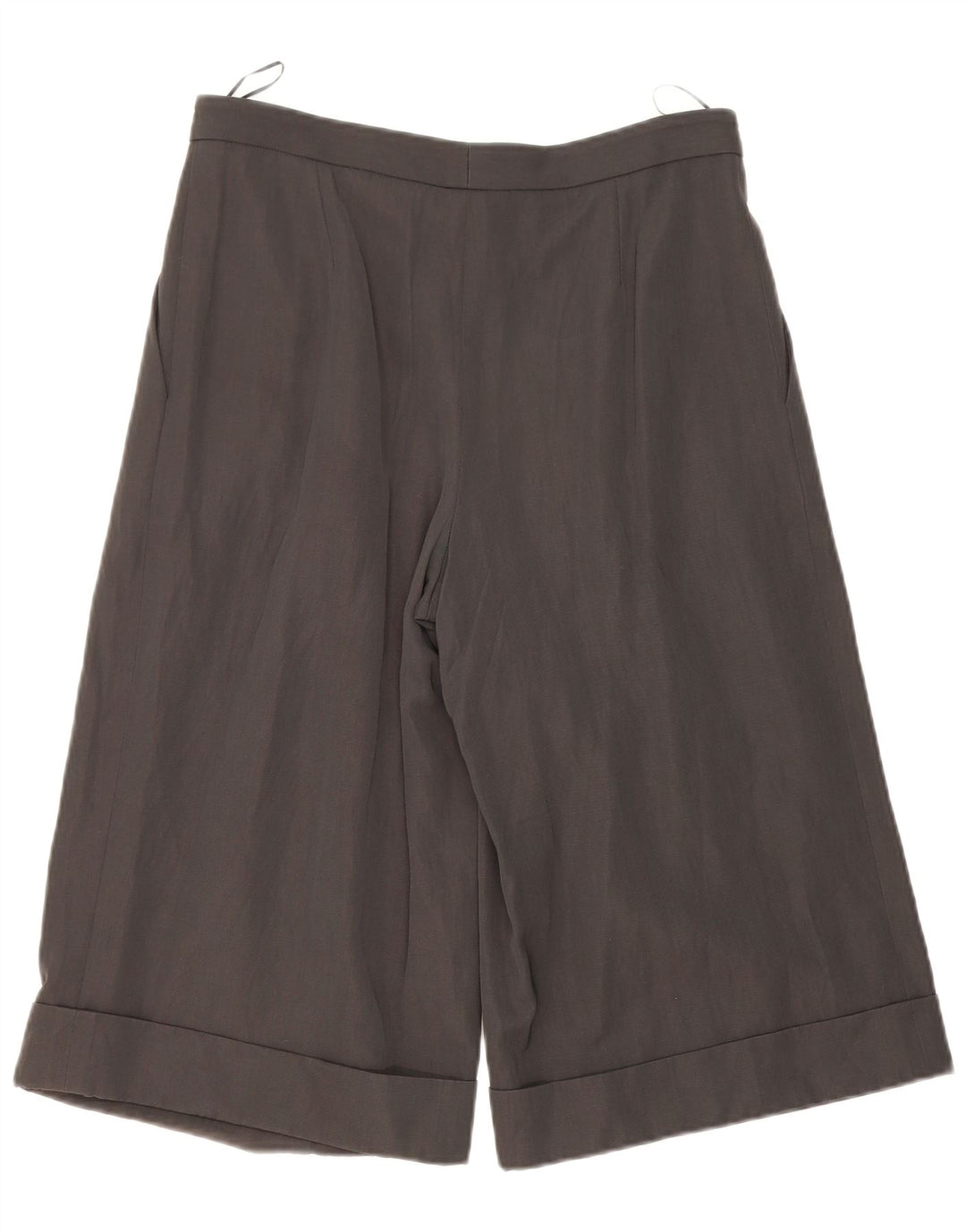 Женские шорты-бермуды Lanvin с завязками, EU 42, большие W34, серая шерсть