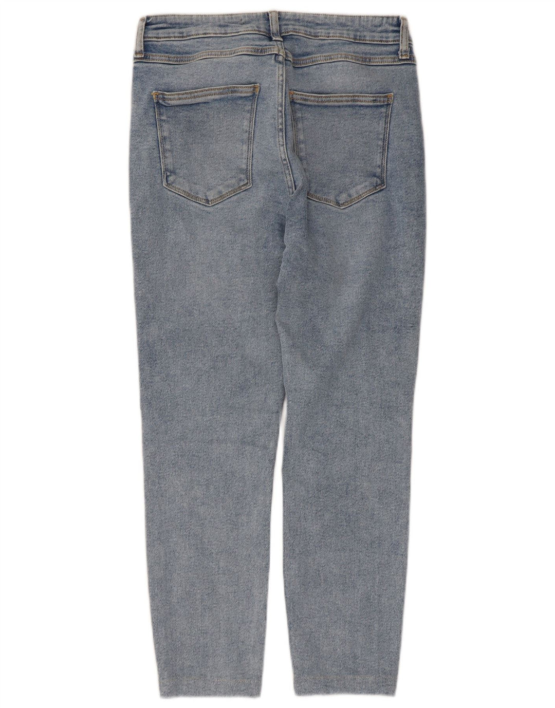 Женские укороченные джинсы Zara EU 42, большие W32 L24, синие