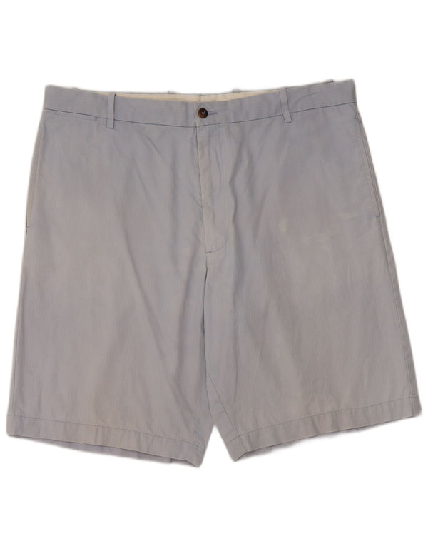 Мужские шорты чинос Marks & Spencer синего цвета Harbour W40 XL, хлопковые синие полоски