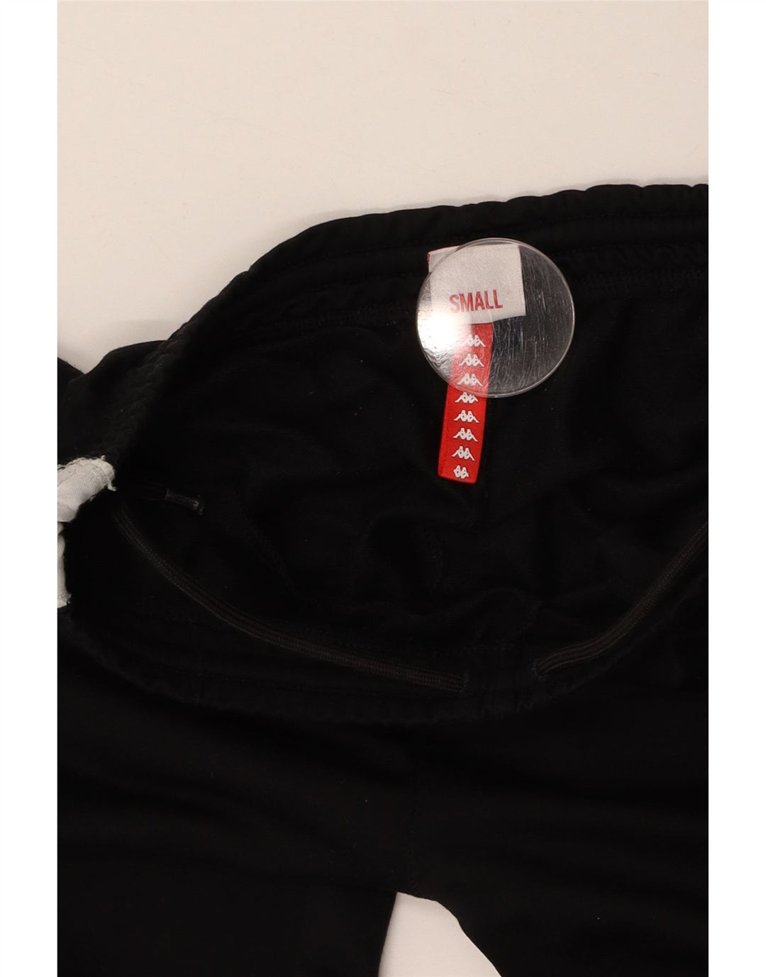 KAPPA Женские спортивные брюки с графическим рисунком UK 8, маленькие черные цветные блоки