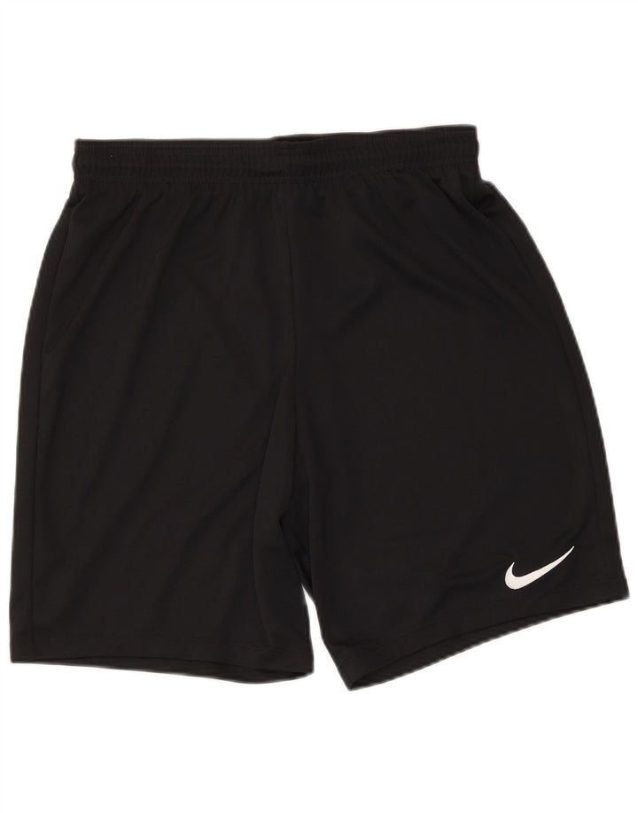 Мужские спортивные шорты Nike, большие черные, полиэстер