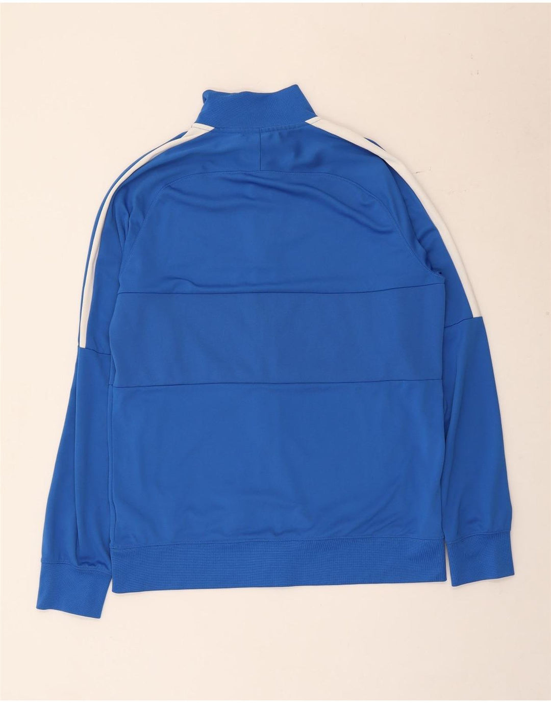 Мужская спортивная куртка Nike Dri Fit, большая синяя полиэстер с цветными блоками