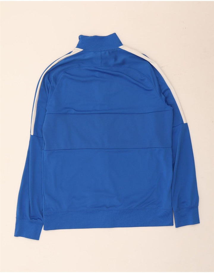 Мужская спортивная куртка Nike Dri Fit, большая синяя полиэстер с цветными блоками