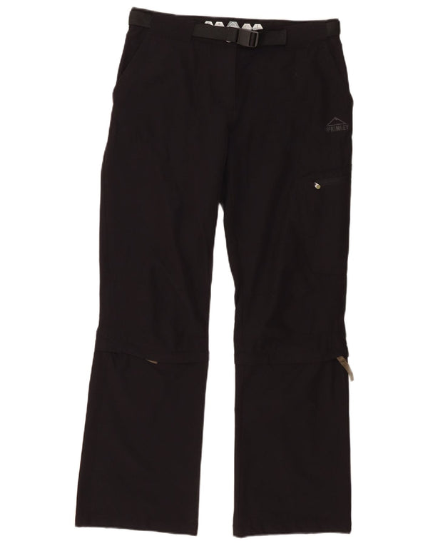 Женские брюки карго с высокой талией MC Kinley, США 10, большие W30 L28, черные